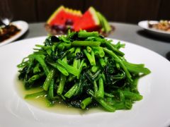 清炒空心菜-神洲四海大酒楼(王府井澳门中心店)