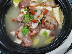 熏肉白菜炖豆腐-老家菜馆(正定店)