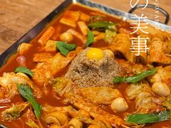 鱼饼火山炒年糕-包装马车·韩国料理·포장마차