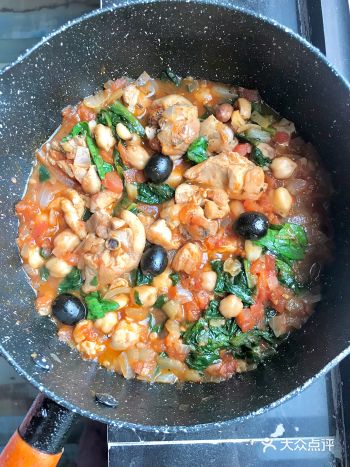 北非风味的番茄洋葱炖鸡｜周末要吃好