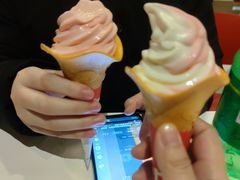 芭比草莓味冰淇淋-肯德基(丁香店)