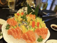 -大中华希尔顿酒店-念自助餐·海南美食·三文鱼