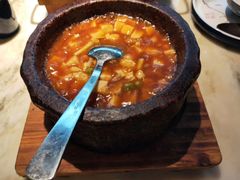 石锅鸡汤豆腐-绿茶餐厅(欢乐海岸店)