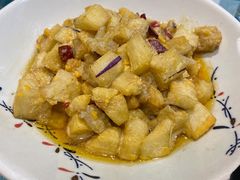 茄子咸蛋黄-昱龙大盆牛蛙馆(三兴街总店)