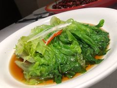 白灼罗马生菜-悦融琥珀·京鲁菜·海味珍品(西单店)
