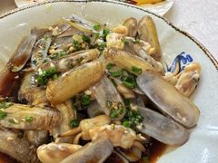 清炒蛏子-盐通酒家(金桥湾清水苑店)