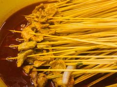 -拈签一笑黄牛肉辣卤串串