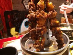 菠萝碳烤鸡腿-斗鸡饭场伙(新南门店)
