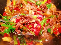 小炒黄牛肉-小隐人家(乐松店)