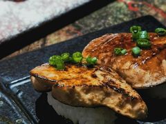 鹅肝寿司-炙柒Sekinana·精致料理 烧鸟·铁板烧(海上世界店)