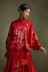 -藤薰定制中式嫁衣礼服旗袍店