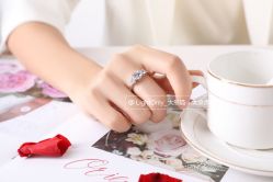 -LightOnly·培育钻石婚戒定制(天坛店)