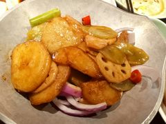 干锅三素-绿茶餐厅(蓝色港湾店)