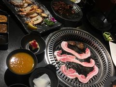炒五花肉-汉城馆·烤肉火锅餐厅·韩国烤肉(河北云瑧世纪大饭店)