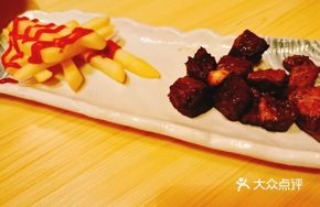 Garlic Steak with Fries