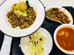 卤肉双拼套饭-乡村基(双流时代奥特莱斯餐厅)