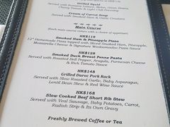 菜单-Wooloomooloo Steakhouse(尖沙咀中心店)