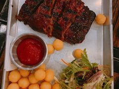 烤猪排-黑角餐厅美式狂野Blackhorn(昌茂花园店)