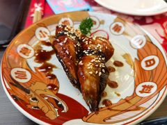 火炙鳗鱼手握-仙隐小鹿中华料理(南宁万象城店)