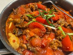 -贵州辣子鸡番茄鸡