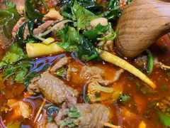 香菜牛肉-成都你六姐·牛肉冒菜(上海环宇荟店)