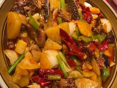 伊犁辣皮子烩大盘鸡-西贝(上海我格广场店)