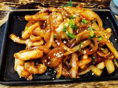 秘制铁板鱿鱼脚-小川洋风料理(汉街店)