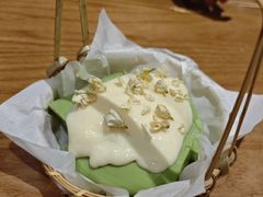 抹茶茉莉生酪-李百蟹·江南蟹黄面(夫子庙店)