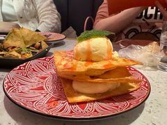 玉米团配香草冰淇淋-墨纪Mojí墨西哥餐厅(南开大悦城店)