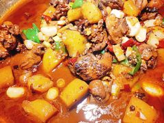 新疆大盘鸡-楼兰新疆主题餐厅(苏州中心店)