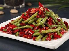 干煸四季豆-外婆私房菜(新亚百货店)