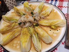 蒜蓉粉丝蒸娃娃菜-蚝魁·海鲜大排档·啫啫·生蚝(体育西店)