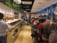 自助取餐区-欢乐牧场海鲜烤肉自助(牡丹园店)