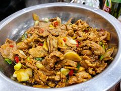 干锅山猪肉-湖南人家湘菜馆(镇江路店)