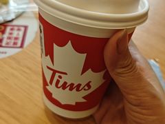 燕麦拿铁-Tims天好咖啡·贝果(东吴龙湖天街店)