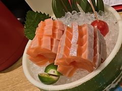 三文鱼鱼腩刺身-鱼民·现造寿司(育德店)