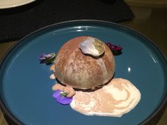 巧克力炸弹配巧克力饼干-AZUL by FUEL蓝色·法式酒馆(琶醍店)