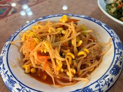 豆芽拌面筋-胡羊焖饼(敦煌店)