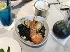 大虾海鲜墨鱼汁扁面-打趸BTC·Breaktime cafe(北京路店)