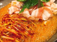 辣五花肉豆芽锅-青春韩国料理(光环店)