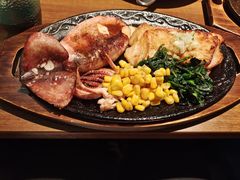 鱿鱼加鸡排-萨莉亚(巴黎春天成山店)