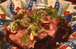 Wagyu Tongue with Nut Olive Oil