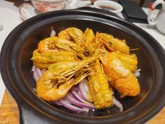 咸蛋黄焗爆膏罗氏虾-稻香海鲜饭店(第一国际店)