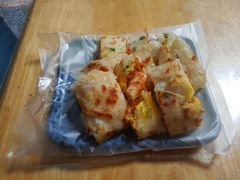 芝士肉松蛋饼-芳林早餐