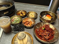 -草家酱蟹炭火烤肉店(珲春南路二店)