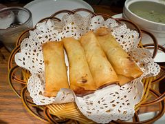 手工韭黄虾仁春卷-扬州狮子楼·非遗淮扬菜(东关街店)