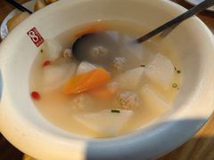 萝卜肉丸子汤-醉得意·山茶油炒土鸡(福州马尾西堤店)