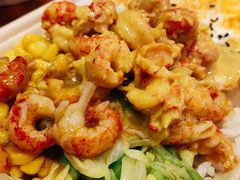 秘制咖喱小龙虾饭-海盗虾饭·剥好的小龙虾饭(SOHO尚都店)