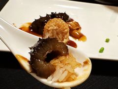 葱烧海参配乌米菌-鲁采LU STYLE(新天地店)