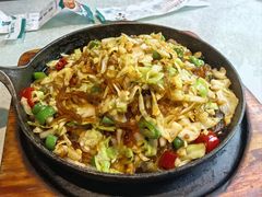 -二姐家三个拿手菜·北塘海鲜·大馅锅贴王(北辰店)